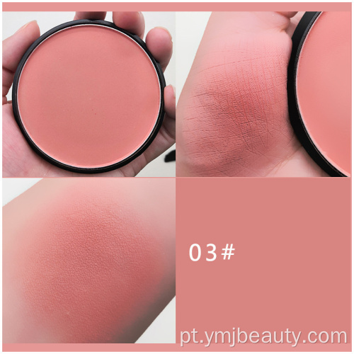 Logotipo personalizado de blush de cosméticos por atacado